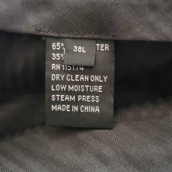 DaVinci OMO Men's Dress Pants Model Paris Size 38W Raw Hem New with Tags - Picture 5 of 7